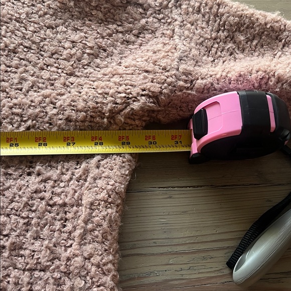 Free People Blush Slouch Cardigan Sweater Size Large - Picture 6 of 8